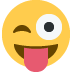Stuck-out tongue