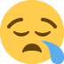 Sleepy face