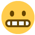 Grimacing face