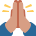 Folded hands