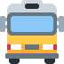 Oncoming bus